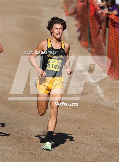 Thumbnail 2 in CIF State Cross Country Championships (Boys D1 Race) photogallery.