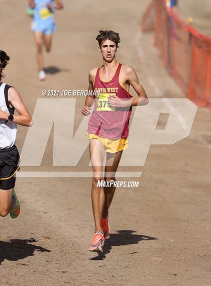 Thumbnail 2 in CIF State Cross Country Championships (Boys D1 Race) photogallery.