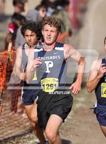 Thumbnail 3 in CIF State Cross Country Championships (Boys D1 Race) photogallery.