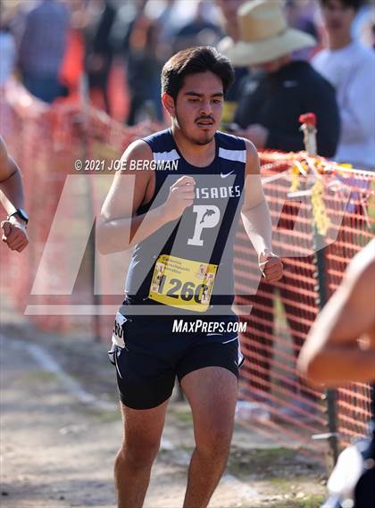 Thumbnail 1 in CIF State Cross Country Championships (Boys D1 Race) photogallery.