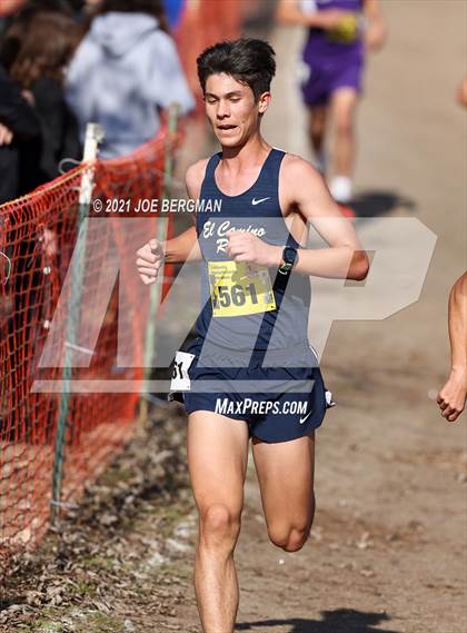Thumbnail 2 in CIF State Cross Country Championships (Boys D1 Race) photogallery.