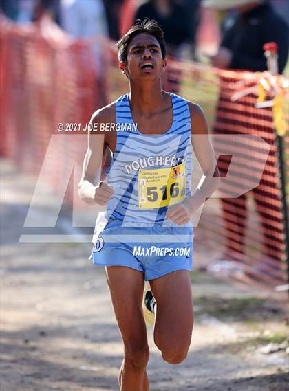 Thumbnail 2 in CIF State Cross Country Championships (Boys D1 Race) photogallery.