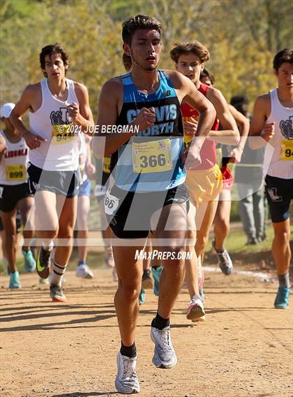 Thumbnail 2 in CIF State Cross Country Championships (Boys D1 Race) photogallery.
