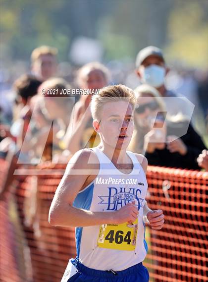 Thumbnail 3 in CIF State Cross Country Championships (Boys D1 Race) photogallery.
