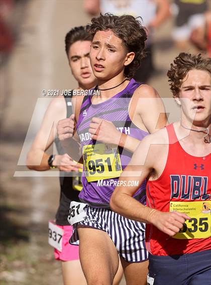 Thumbnail 3 in CIF State Cross Country Championships (Boys D1 Race) photogallery.