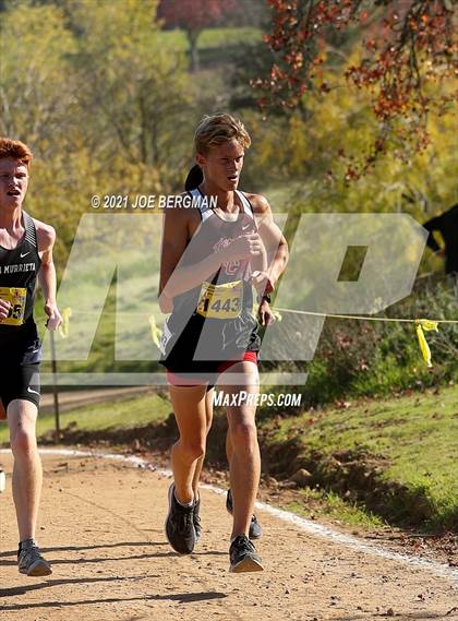 Thumbnail 3 in CIF State Cross Country Championships (Boys D1 Race) photogallery.