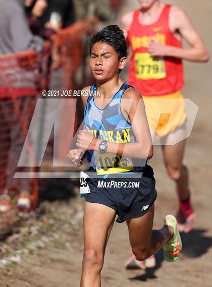 Thumbnail 3 in CIF State Cross Country Championships (Boys D1 Race) photogallery.