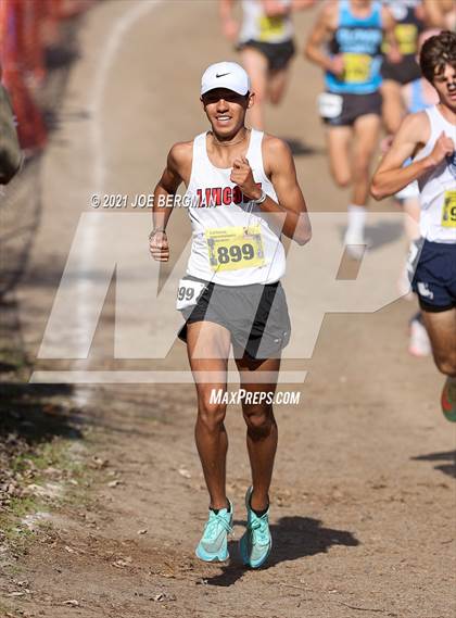 Thumbnail 2 in CIF State Cross Country Championships (Boys D1 Race) photogallery.