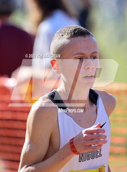 Thumbnail 1 in CIF State Cross Country Championships (Boys D1 Race) photogallery.