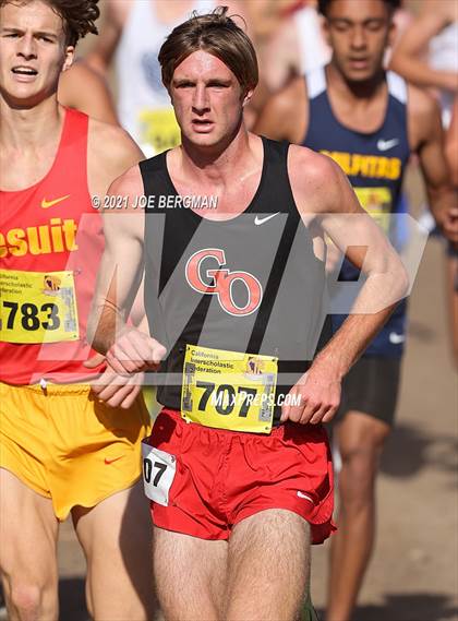 Thumbnail 3 in CIF State Cross Country Championships (Boys D1 Race) photogallery.
