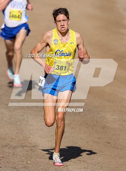 Thumbnail 3 in CIF State Cross Country Championships (Boys D1 Race) photogallery.