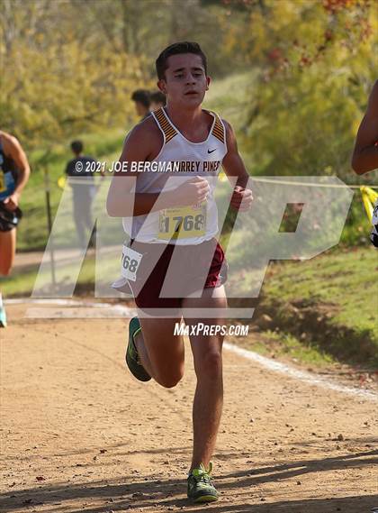 Thumbnail 3 in CIF State Cross Country Championships (Boys D1 Race) photogallery.