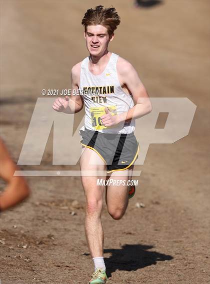 Thumbnail 2 in CIF State Cross Country Championships (Boys D1 Race) photogallery.