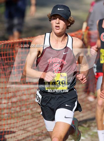 Thumbnail 3 in CIF State Cross Country Championships (Boys D1 Race) photogallery.