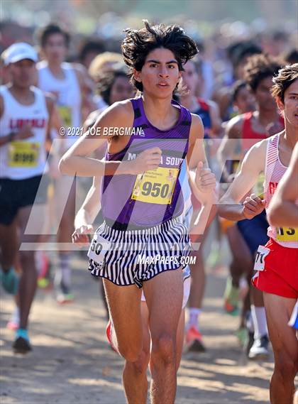 Thumbnail 3 in CIF State Cross Country Championships (Boys D1 Race) photogallery.