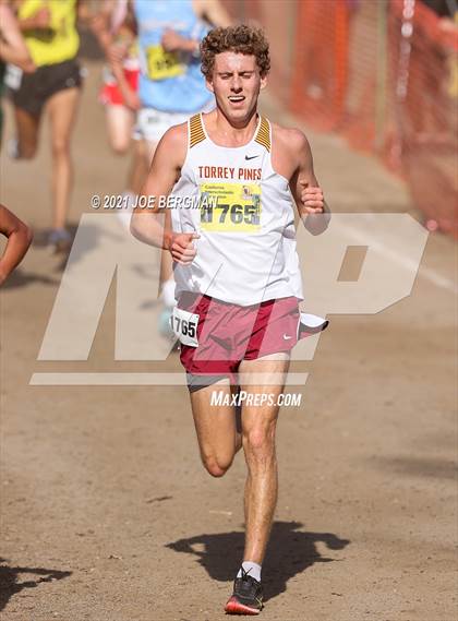 Thumbnail 3 in CIF State Cross Country Championships (Boys D1 Race) photogallery.