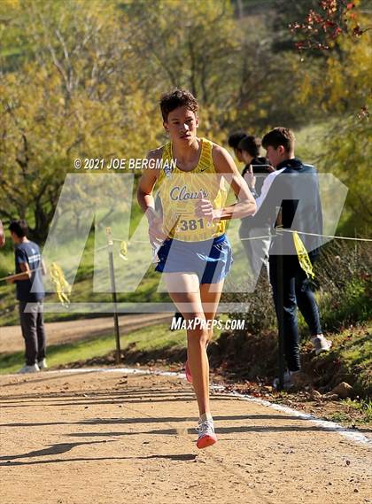 Thumbnail 2 in CIF State Cross Country Championships (Boys D1 Race) photogallery.