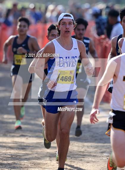 Thumbnail 2 in CIF State Cross Country Championships (Boys D1 Race) photogallery.
