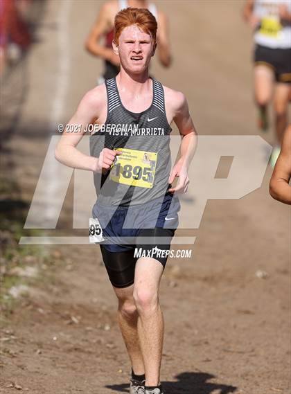 Thumbnail 3 in CIF State Cross Country Championships (Boys D1 Race) photogallery.