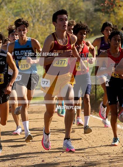 Thumbnail 3 in CIF State Cross Country Championships (Boys D1 Race) photogallery.