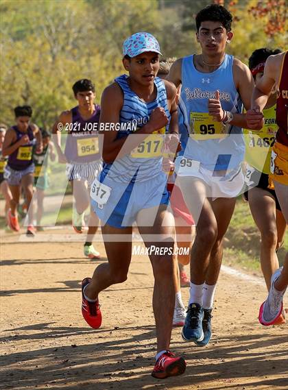 Thumbnail 1 in CIF State Cross Country Championships (Boys D1 Race) photogallery.