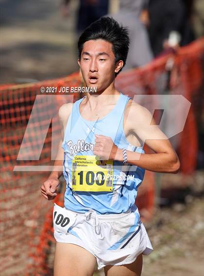 Thumbnail 3 in CIF State Cross Country Championships (Boys D1 Race) photogallery.