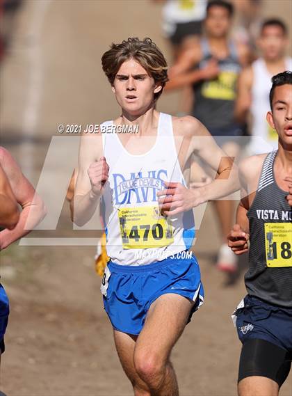 Thumbnail 3 in CIF State Cross Country Championships (Boys D1 Race) photogallery.