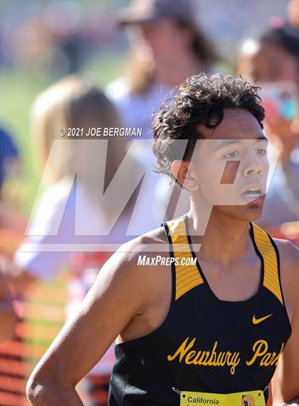 Thumbnail 1 in CIF State Cross Country Championships (Boys D1 Race) photogallery.