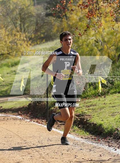 Thumbnail 3 in CIF State Cross Country Championships (Boys D1 Race) photogallery.
