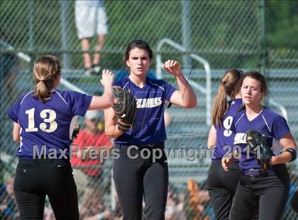 Thumbnail 3 in Clayton vs. Holly Springs (NCHSAA 4A East Regional Final) photogallery.