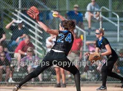 Thumbnail 1 in Clayton vs. Holly Springs (NCHSAA 4A East Regional Final) photogallery.