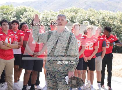 Thumbnail 3 in Cathedral Catholic Camp Pendleton Experience (Honor Bowl) photogallery.