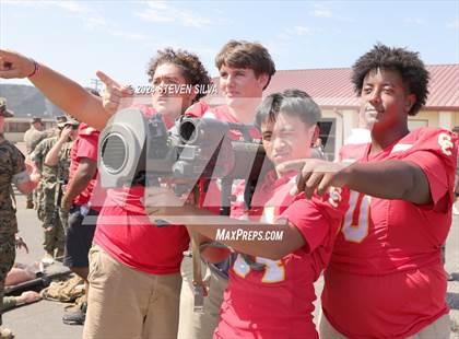 Thumbnail 1 in Cathedral Catholic Camp Pendleton Experience (Honor Bowl) photogallery.