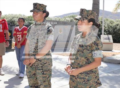 Thumbnail 3 in Cathedral Catholic Camp Pendleton Experience (Honor Bowl) photogallery.