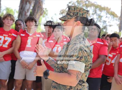 Thumbnail 1 in Cathedral Catholic Camp Pendleton Experience (Honor Bowl) photogallery.