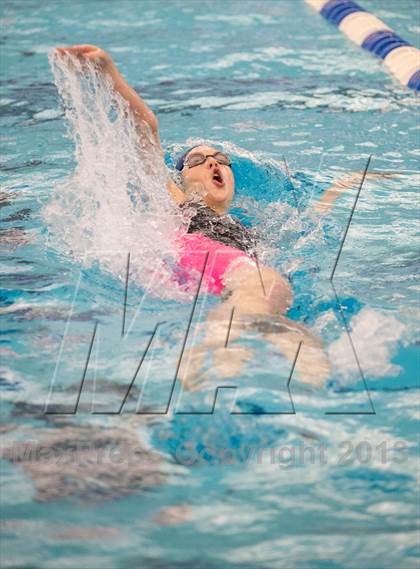 Thumbnail 3 in NYSPHSAA Girls Swimming Preliminaries photogallery.