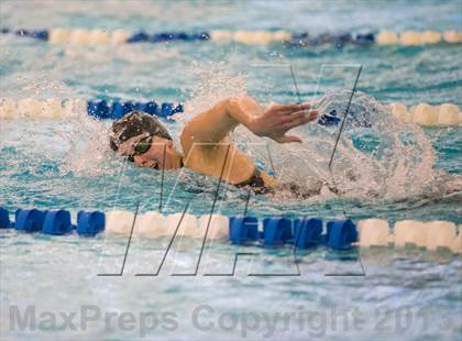 Thumbnail 3 in NYSPHSAA Girls Swimming Preliminaries photogallery.