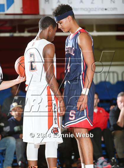 Thumbnail 2 in Archbishop Stepinac vs Spring Valley (Slam Dunk Tournament) photogallery.