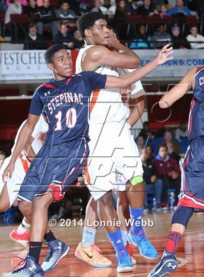 Thumbnail 2 in Archbishop Stepinac vs Spring Valley (Slam Dunk Tournament) photogallery.