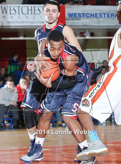 Thumbnail 1 in Archbishop Stepinac vs Spring Valley (Slam Dunk Tournament) photogallery.