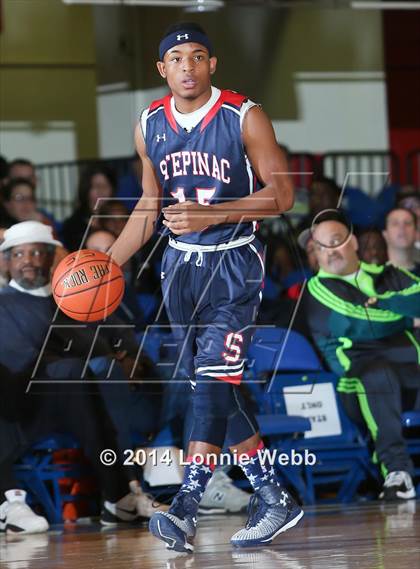 Thumbnail 2 in Archbishop Stepinac vs Spring Valley (Slam Dunk Tournament) photogallery.