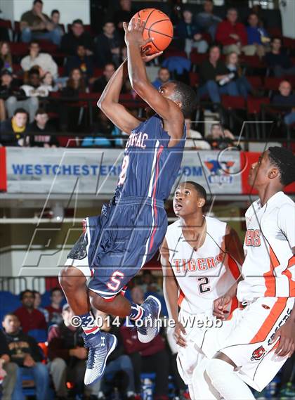 Thumbnail 1 in Archbishop Stepinac vs Spring Valley (Slam Dunk Tournament) photogallery.