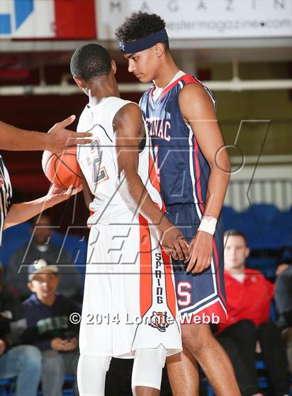 Thumbnail 1 in Archbishop Stepinac vs Spring Valley (Slam Dunk Tournament) photogallery.