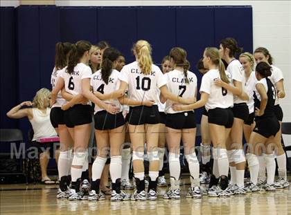 Thumbnail 3 in Clark vs. Stony Point (Pearland Volleyball Classic) photogallery.