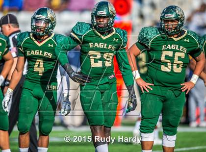 Thumbnail 3 in Nimitz vs. Cypress Falls (UIL 6A D1 Bi-District Playoff) photogallery.