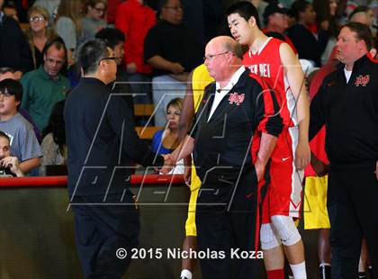 Thumbnail 1 in Fairfax vs. Mater Dei (Nike Extravaganza) photogallery.