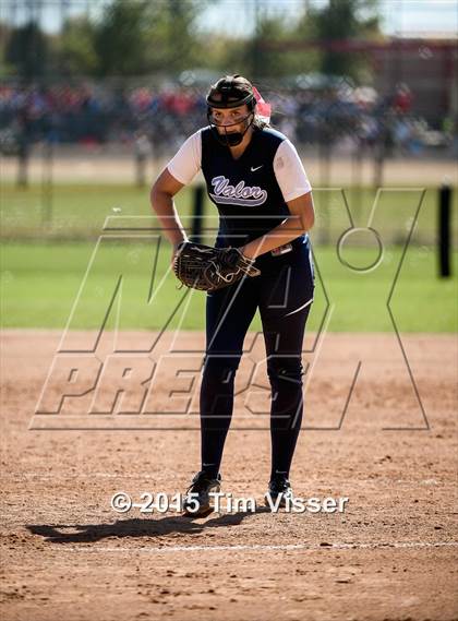 Thumbnail 2 in Valor Christian vs. Pueblo South (CHSAA State 4A First Round) photogallery.