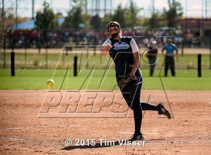 Thumbnail 1 in Valor Christian vs. Pueblo South (CHSAA State 4A First Round) photogallery.