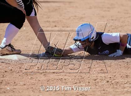 Thumbnail 1 in Valor Christian vs. Pueblo South (CHSAA State 4A First Round) photogallery.
