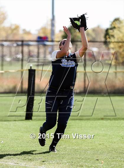 Thumbnail 1 in Valor Christian vs. Pueblo South (CHSAA State 4A First Round) photogallery.
